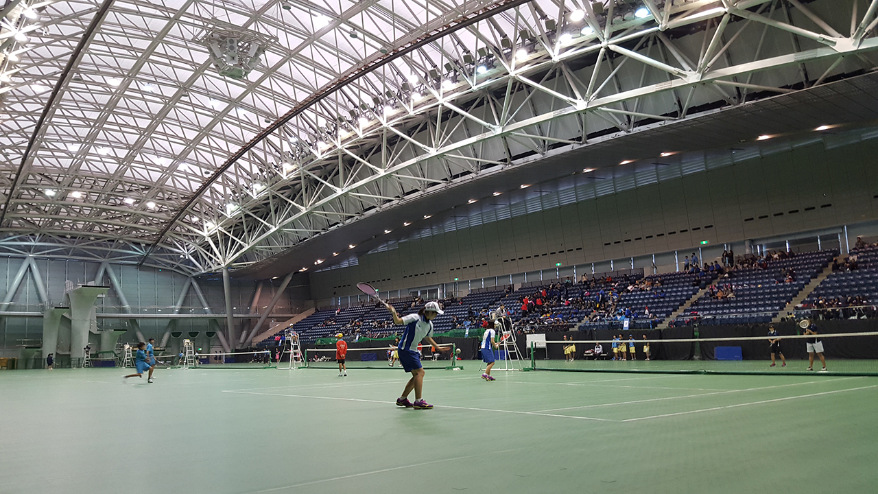 横浜インドアソフトテニス,横浜国際プール