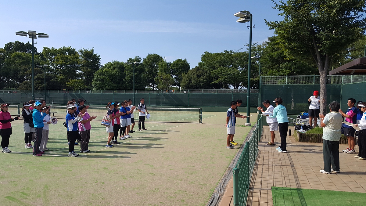 草加市オープンソフトテニス大会,そうか公園テニスコート