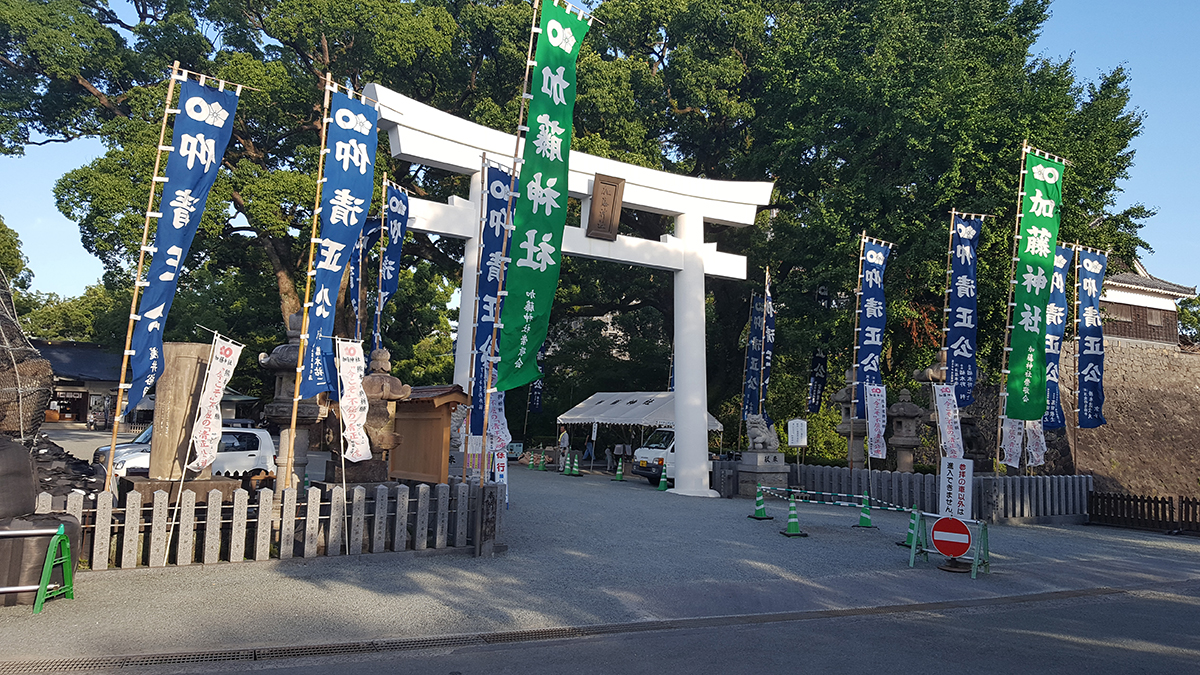 熊本城,熊本市内観光,加藤神社