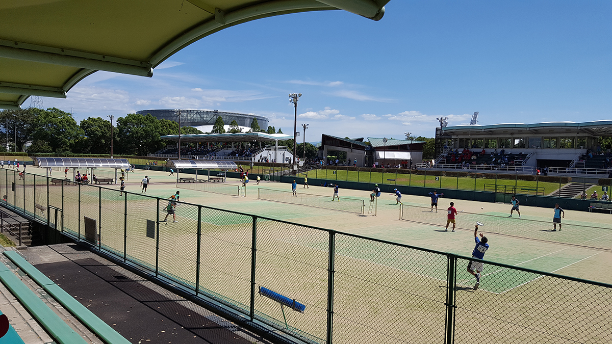 熊本市内観光,熊本県民総合運動公園テニスコート