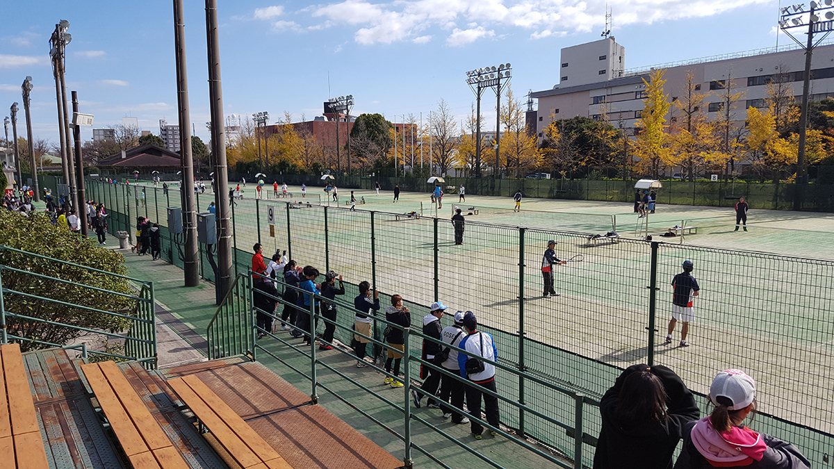 川崎市民ソフトテニス大会,富士見公園テニスコート