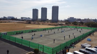 大田区クラブ・実業団対抗戦(石井杯),多摩川六郷橋緑地テニスコート