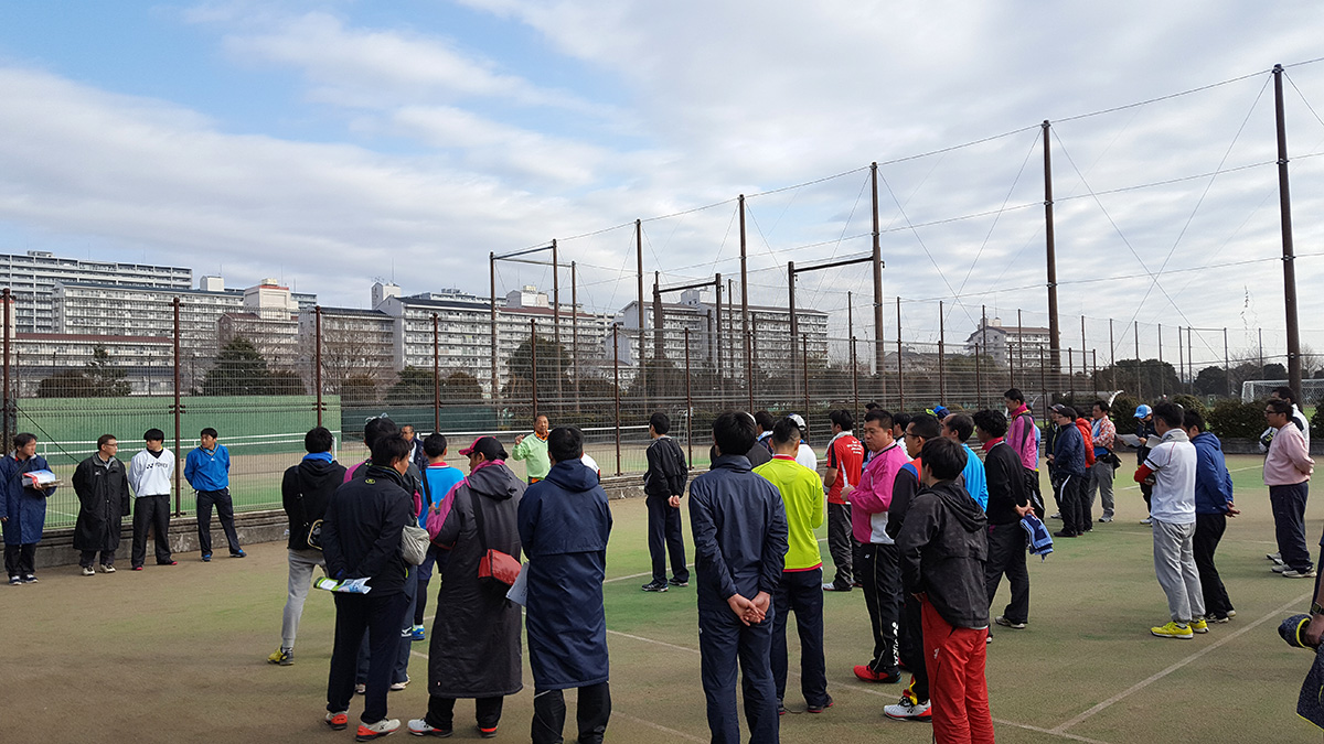 荒川区インビテーション関東成年ソフトテニス大会,都立産業技術高専テニスコート