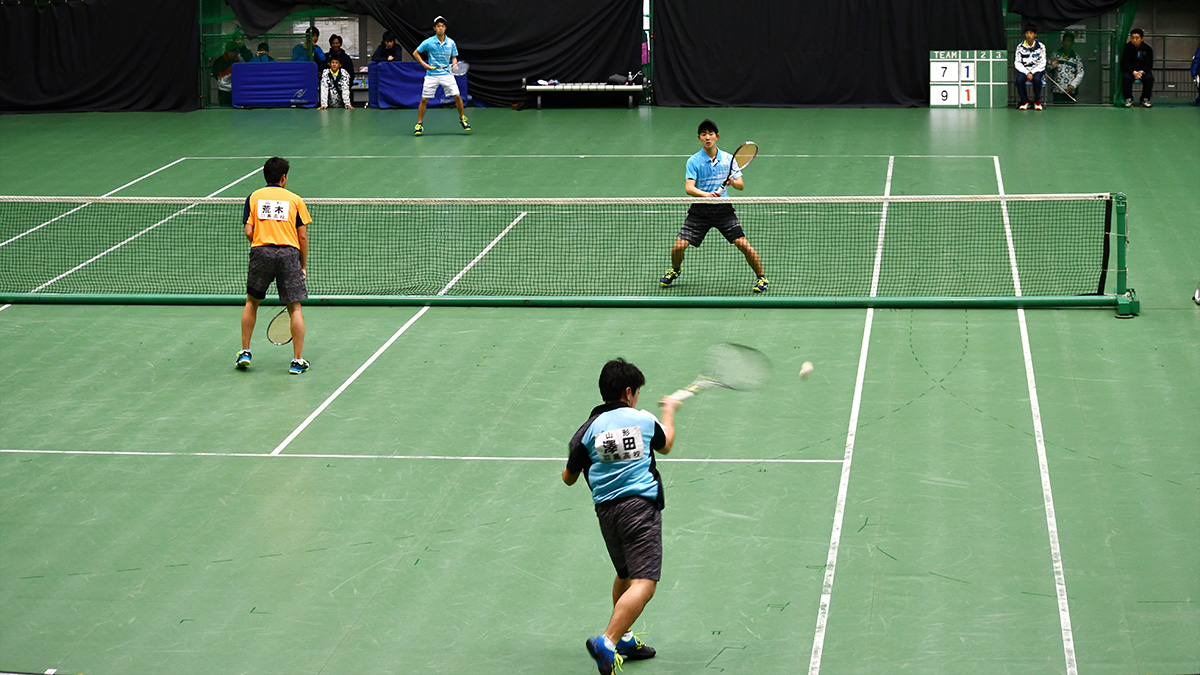 全日本私立高等学校選抜ソフトテニス大会,澤田・荒木ペア(羽黒),北野・鈴木ペア(東北)