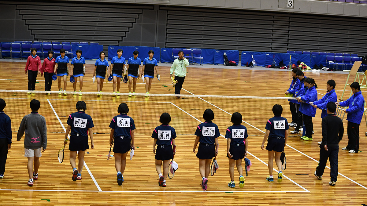 平成29年度(第29回)都道府県対抗全日本中学生ソフトテニス大会,三重県営サンアリーナ,山陽女子,昇陽