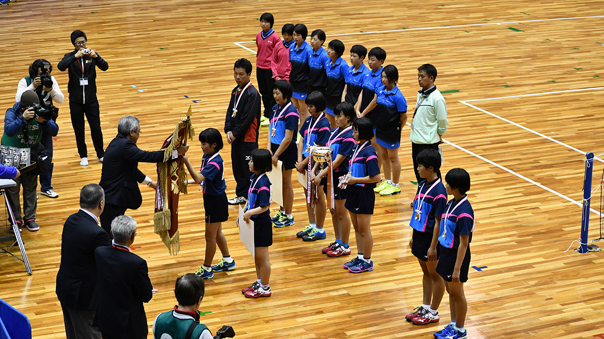 平成29年度(第29回)都道府県対抗全日本中学生ソフトテニス大会,三重県営サンアリーナ,山陽女子,昇陽