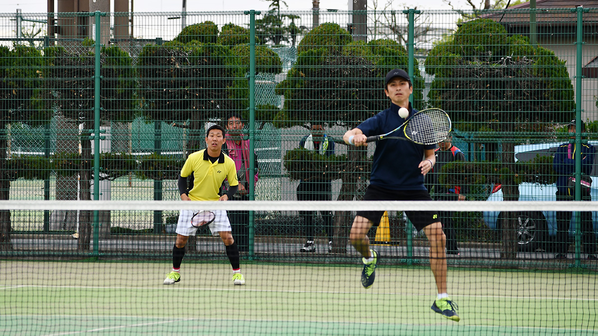 関東オープンソフトテニス大会,谷河内テニスコート,若月組,同志組