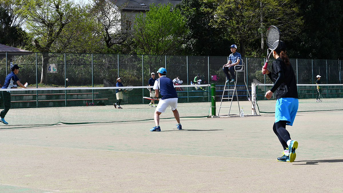 所沢ミックスオープンソフトテニス大会,北野総合運動公園テニスコート