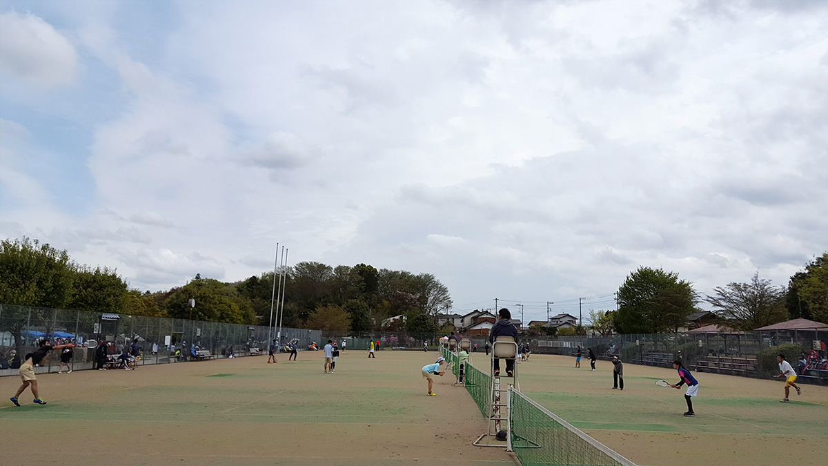 所沢ミックスオープンソフトテニス大会,北野総合運動場