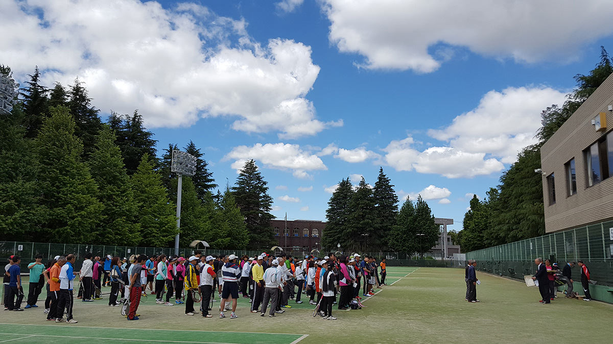 川崎市春季市民ソフトテニス大会,等々力テニスコート