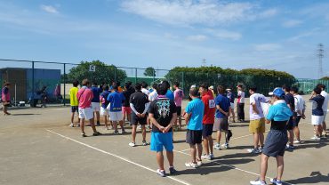 春日部市オープンソフトテニス大会,谷原中西側テニスコート