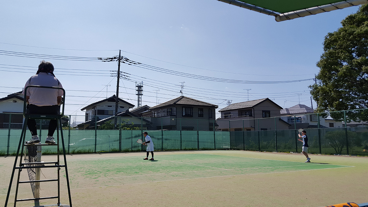 春日部市オープンソフトテニス大会,大沼運動公園テニスコート