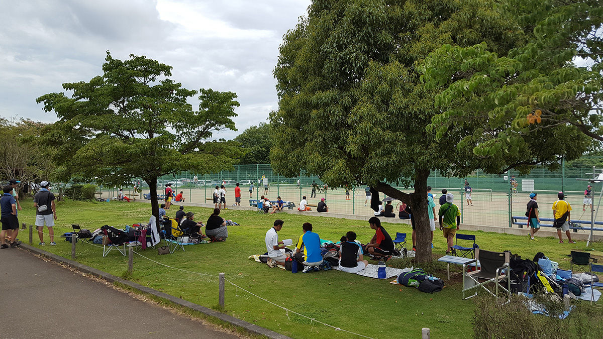 四市ソフトテニス大会,所沢市北野総合運動場テニスコート