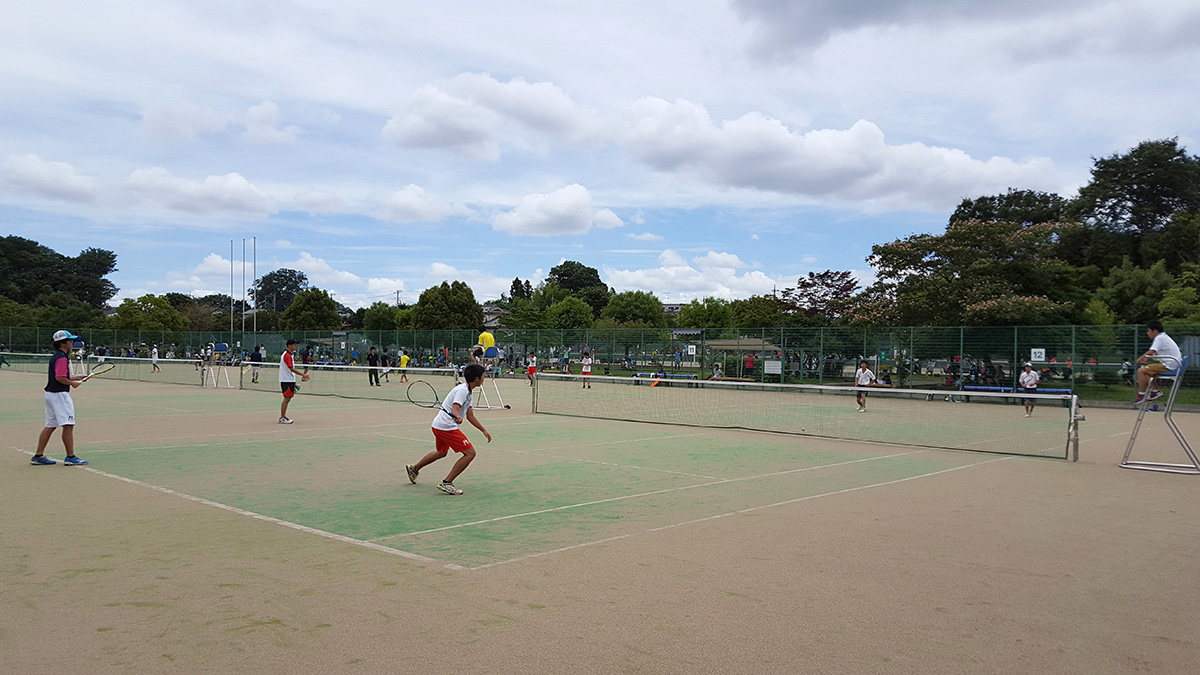 四市ソフトテニス大会,所沢市北野総合運動場テニスコート