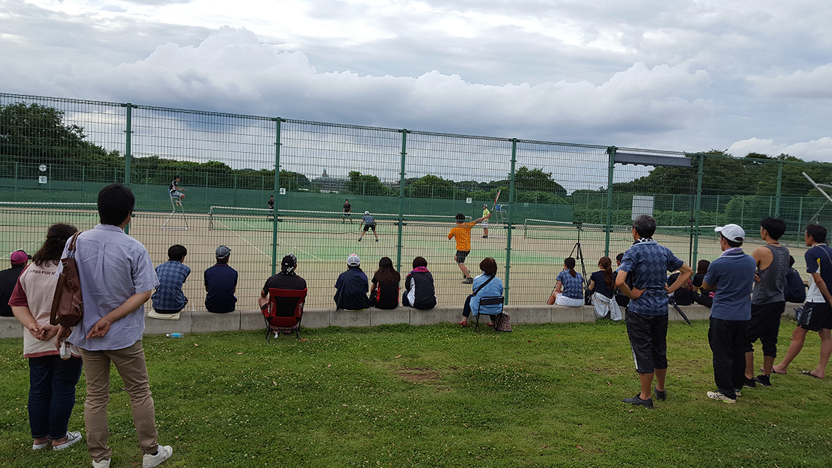 四市ソフトテニス大会,所沢市北野総合運動場テニスコート