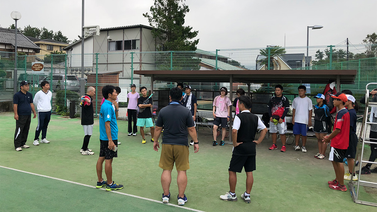 ソフトテニつ部合宿,ソフトテニス,大人