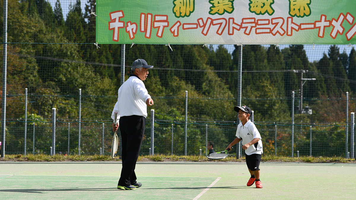 秋田県ソフトテニス連盟,柳葉敏郎チャリティー大会