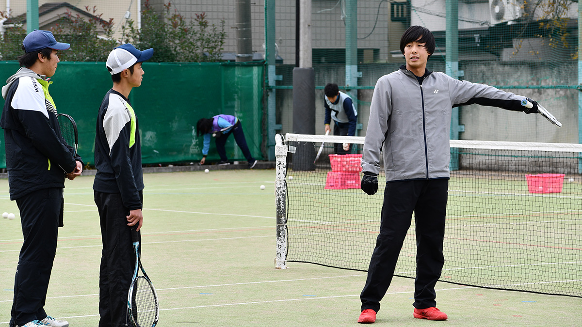 ソフトテニス講習会,早稲田大学,上松俊貴,日本代表
