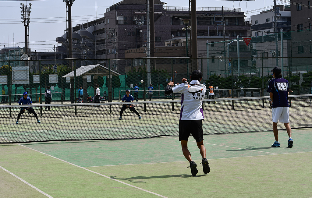 2019(平成31年度)関東オープンソフトテニス大会,明治大学,日本体育大学