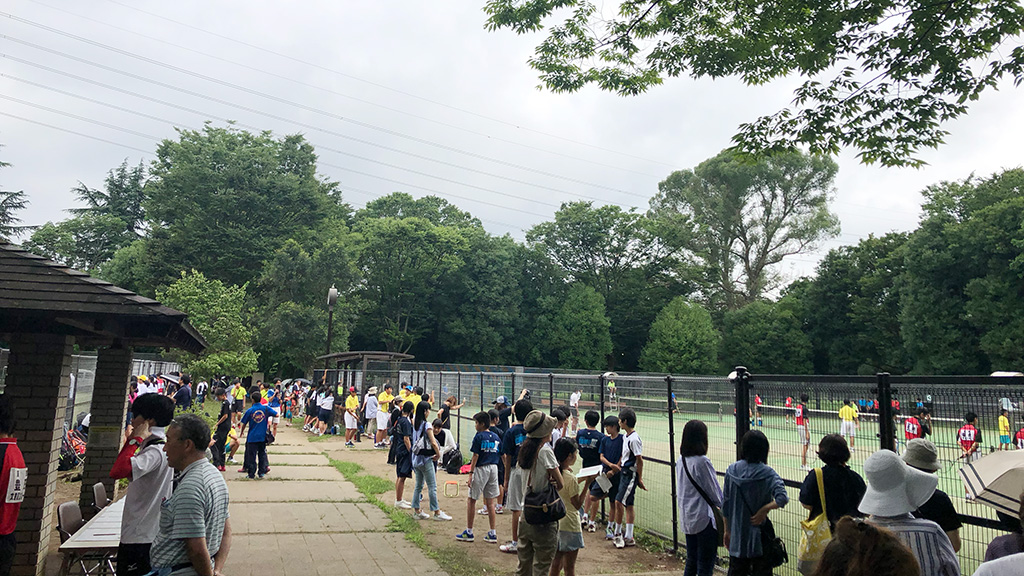 ソフトテニス,中体連,中学都大会,小金井公園テニスコート