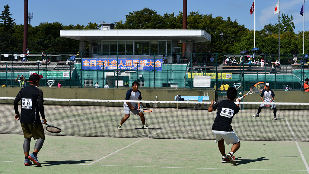 2019全日本社会人ソフトテニス選手権,成年男子(35男子),山形県総合運動公園テニスコート
