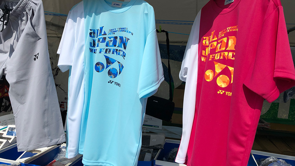 全日本社会人ソフトテニス選手権,大会記念Tシャツ,ヨネックス