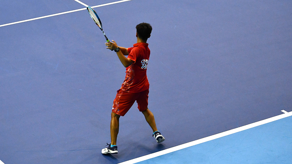 陳郁勲,台湾(中華台北)代表,2019ソフトテニス世界選手権in台州