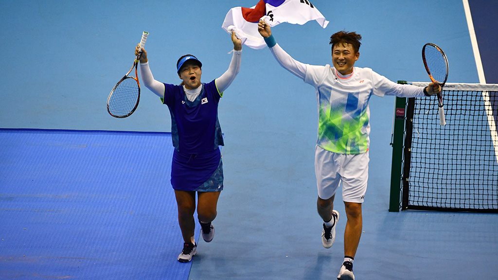 ムン・ヘギョン,パク・キュチョル,2019世界選手権ミックスダブルス金メダル