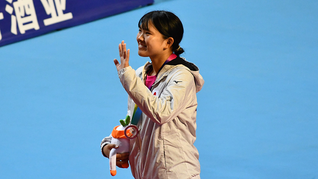 林田リコ,世界選手権女子シングルス銅メダル,ソフトテニス日本代表