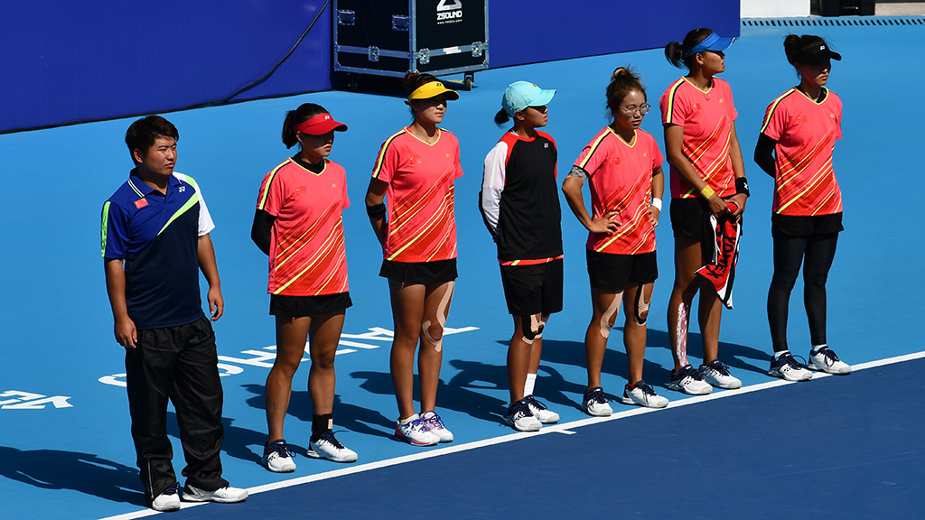 2019ソフトテニス世界選手権,ソフトテニス中国代表,国別対抗団体戦
