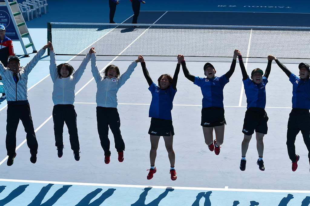 2019ソフトテニス世界選手権国別対抗団体戦決勝,ソフトテニス日本代表,金メダル