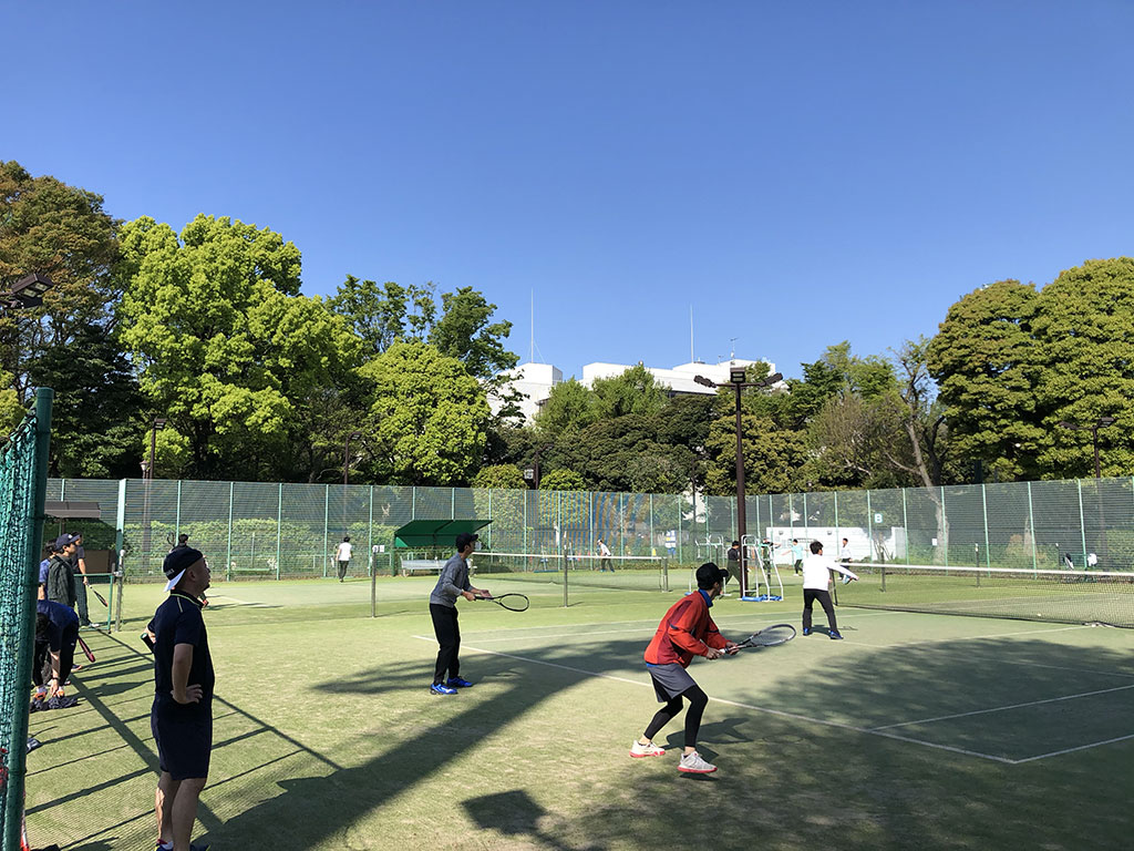 港区春季ソフトテニス大会,麻布テニスコート