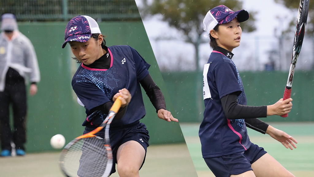 全国中学生ソフトテニス対抗戦,山梨県ソフトテニス代表,天野莉子・仙澤叶夢