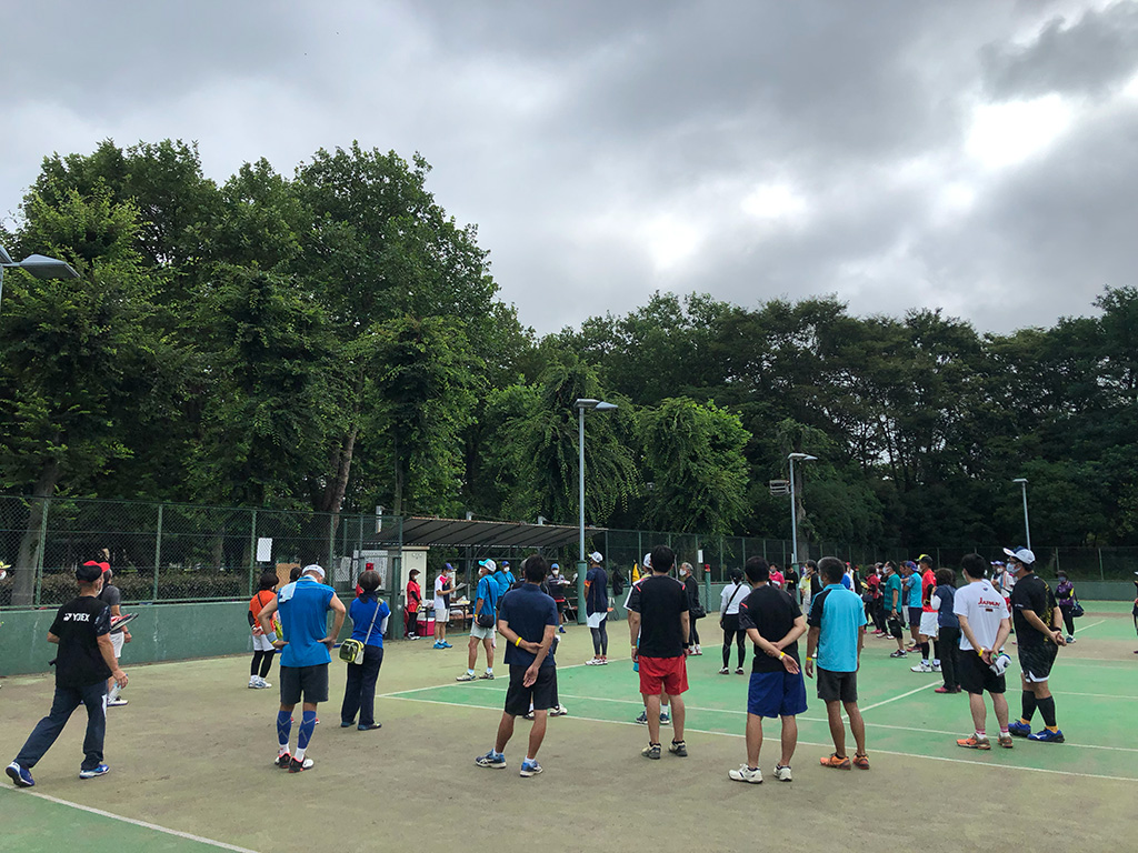 春日部オープンソフトテニス大会,庄和総合公園テニスコート