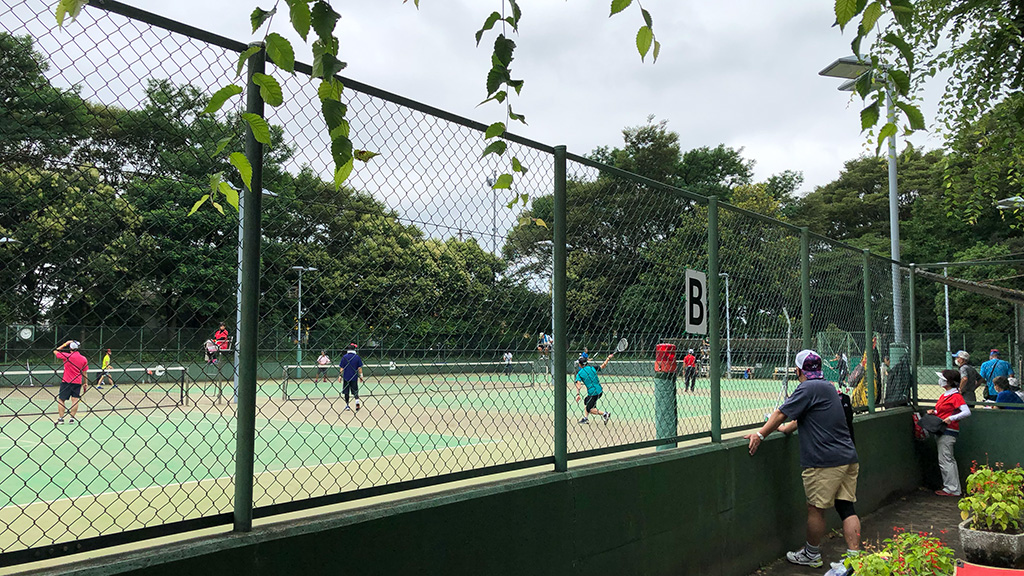 春日部オープンソフトテニス大会,庄和総合公園テニスコート