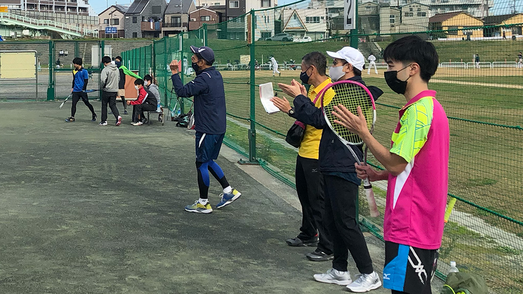 多摩川六郷橋緑地テニスコート,大田区ソフトテニス団体戦,七中紅黎会