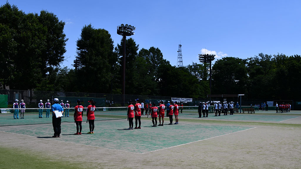 府中の森公園テニスコート,関東高等学校ソフトテニス選手権大会,女子団体戦