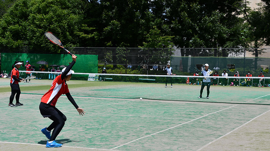 府中の森公園テニスコート,関東高等学校ソフトテニス選手権大会,女子団体戦