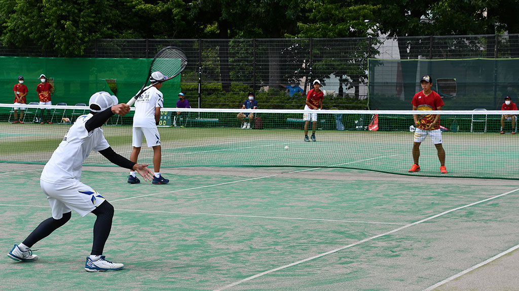 関東高等学校ソフトテニス選手権大会,笛吹高校,法政第二高校